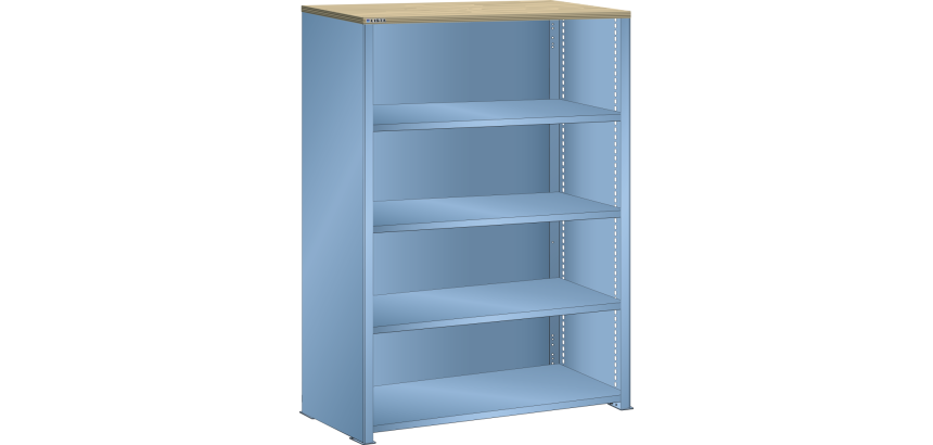 Lista - Rayonnage universel simple L 104,7 cm - Plateau en multiplex