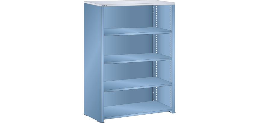 Lista - Rayonnage universel simple L 104,7 cm - Plateau en résine synthétique