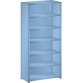 LISTA - Rayonnage universel L1006 unité de base (LxPxH) 1000x350x2200mm 7 rayons lisse (80kg) Bleu clair RAL 5012