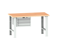 LISTA - Établi 27x36E (HxLxP) 84 x 200 x 75 cm Multiplex KEY Lock R7035