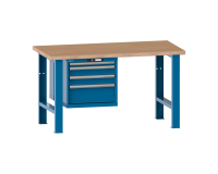 LISTA - Établi 27x36E (HxLxP) 84 x 200 x 75cm Multiplex KEY Lock R5012