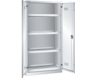 LISTA - Armoire de sûreté environnementale (HxLxP) 195 x 100 x 50cm KEY Lock R7035