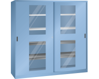 LISTA - Armoire portes coulissantes (HxLxP) 195 x 200 x 58 cm KEY Lock R5012