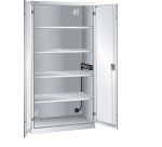 LISTA - Armoire charge batterie H 195 x L 100 x P 58 cm - 1 rampe électrique avec 5 prises 230V sur la paroi latérale