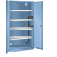 LISTA - Armoire charge batterie H 195 x L 100 x P 58 cm - 2 rampes électrique de 5 prises (230V) sur la paroi latérale
