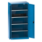 LISTA - Armoire charge batterie H 195 x L 100 x P 58 cm - 1 rampe électrique avec 5 prises (230V)