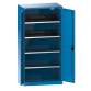 LISTA - Armoire charge batterie H 195 x L 100 x P 58 cm - 2 rampes électrique avec 5 prises (230V)