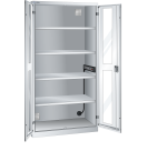 LISTA - Armoire charge batterie H 195 x L 100 x P 58 cm - 1 rampe électrique avec 5 prises 230V sur la paroi latérale