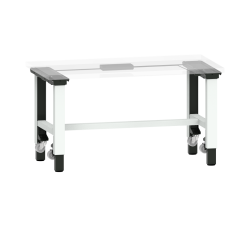 LISTA - Poste de travail kit Quattro Mobile (HxLxP) 69-119 x 150 x 71,8 cm