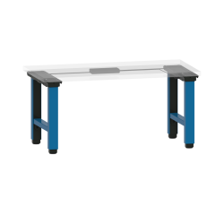 LISTA - Poste de travail kit Quattro Pro (HxLxP) 67,5-117,5 x 176 x 71,8 cm