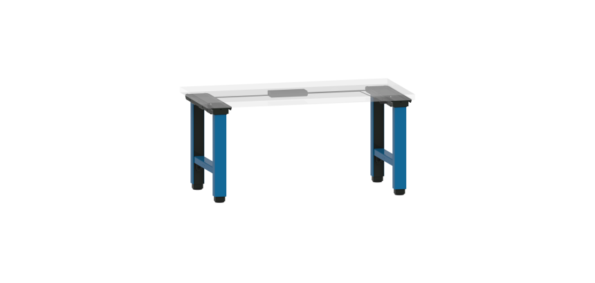 LISTA - Poste de travail kit Quattro Pro (HxLxP) 67,5-117,5 x 176 x 71,8 cm