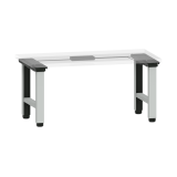 LISTA - Poste de travail kit Quattro Pro (HxLxP) 67,5-117,5 x 17,6 x 71,8 cm R7035