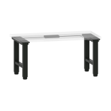 LISTA - Poste de travail kit Quattro Pro (HxLxP) 67,5-117,5 x 176 x 71,8 cm N9000