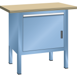 LISTA - Établi compact (HxLxP) 84 x 100 x 70 cm Multiplex KEY Lock R5012