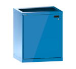 Station de nettoyage Lista 36 x 27 E ouverture porte à gauche H 85 x L 71,7 x P 57,2 cm
