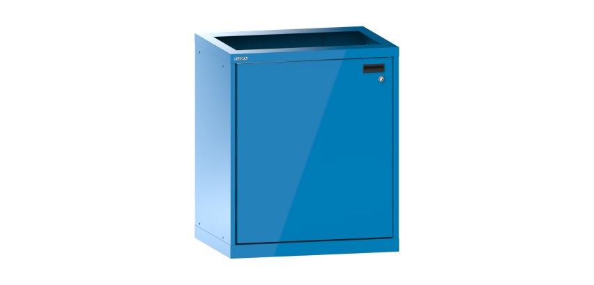 Station de nettoyage Lista 36 x 27 E ouverture porte à gauche H 85 x L 71,7 x P 57,2 cm