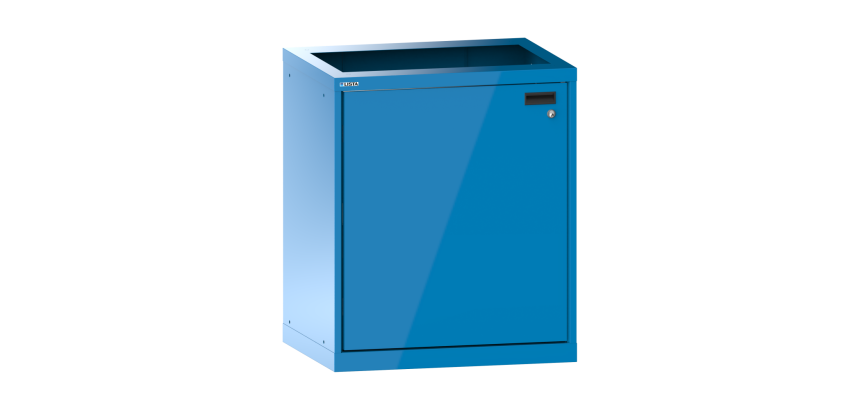 Station de nettoyage Lista 36 x 27 E ouverture porte à gauche H 85 x L 71,7 x P 57,2 cm