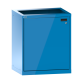 LISTA - Station de nettoyage 36x27E (LxPxH) 717x572x850mm à gauche, 1 rayon extensible H 100mm (75kg) Bleu clair RAL 5012