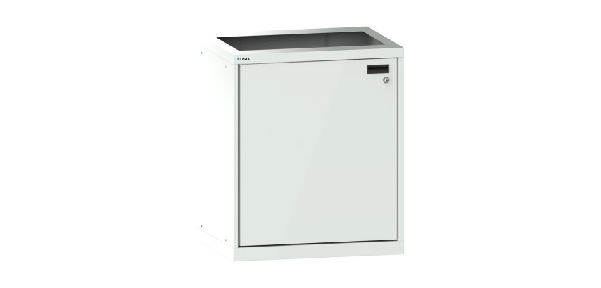 Station de nettoyage Lista 36 x 27 E ouverture porte à gauche H 85 x L 71,7 x P 57,2 cm