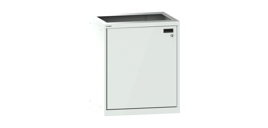 Station de nettoyage Lista 36 x 27 E ouverture porte à gauche H 85 x L 71,7 x P 57,2 cm