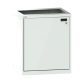 LISTA - Station de nettoyage 36x27E (LxPxH) 717x572x850mm à gauche, 1 rayon extensible H 100mm (75kg) Gris clair RAL 7035