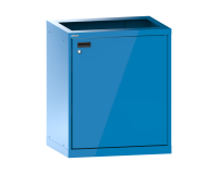 Station de nettoyage Lista 36 x 27 E ouverture porte à droite H 85 x L 71,7 x P 57,2 cm