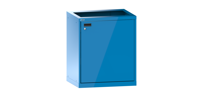Station de nettoyage Lista 36 x 27 E ouverture porte à droite H 85 x L 71,7 x P 57,2 cm