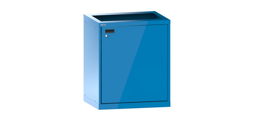 Station de nettoyage Lista 36 x 27 E ouverture porte à droite H 85 x L 71,7 x P 57,2 cm