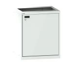 Station de nettoyage Lista 36 x 27 E ouverture porte à droite H 85 x L 71,7 x P 57,2 cm