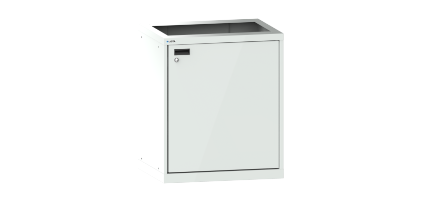 Station de nettoyage Lista 36 x 27 E ouverture porte à droite H 85 x L 71,7 x P 57,2 cm