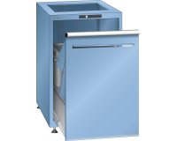 LISTA - Armoire de distribution de papier (HxLxP) 89,5 x 56,4 x 72,5 cm R5012