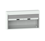 Lista - Armoire suspendue à rideaux - H 80 x P 25