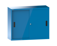 Armoire suspendue à portes pleines Lista - H 80 x L 100 x P 35 cm