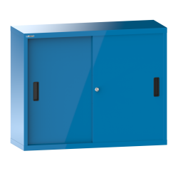 Armoire suspendue à portes pleines Lista - H 80 x L 100 x P 35 cm