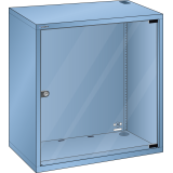 Support d'écran Lista ouverture porte à droite H 80 x L 71,7 x P 35 cm