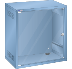 Support d'écran Lista ouverture porte à gauche H 80 x L 71,7 x P 35 cm