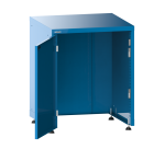 Armoire à portes battantes sans fond Lista 36x36E H 89,5-94 x L 71,7 x P 72,5 cm, portes à gauche, 4 pieds de mise à niveau Key Lock