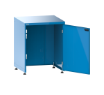 Armoire à portes battantes sans fond Lista 36x36E H 89,5-94 x L 71,7 x P 72,5 cm, portes à droite, 4 pieds de mise à niveau Key Lock