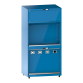 Tour d’alimentation en fluides Lista 54 x 36 E - 8 accès pour flexibles H 204,5/209  x L 102,3 x P 72,5 cm