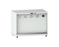 LISTA - Armoire d'alimentation (HxLxP) 85 x 119,3 x 72,5cm R7035