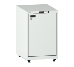 Armoire à porte battante Lista 18x36E H 89,5-94 x L 41,1 x P 72,5 cm porte à droite, 1 étagère amovible , 4 pieds de mise à niveau Key Lock