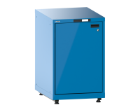 Armoire à porte battante Lista 18x36E H 89,5-94 x L 41,1 x P 72,5 cm porte à gauche, 1 étagère amovible , 4 pieds de mise à niveau Key Lock