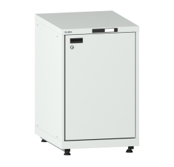Armoire à porte battante Lista 36x36E H 89,5-94 x L 71,7 x P 72,5 cm porte à droite, 1 étagère amovible, 4 pieds de mise à niveau Key Lock
