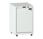 Armoire à porte battante Lista 36x36E H 89,5-94 x L 71,7 x P 72,5 cm porte à gauche, 1 étagère amovible, 4 pieds de mise à niveau Key Lock