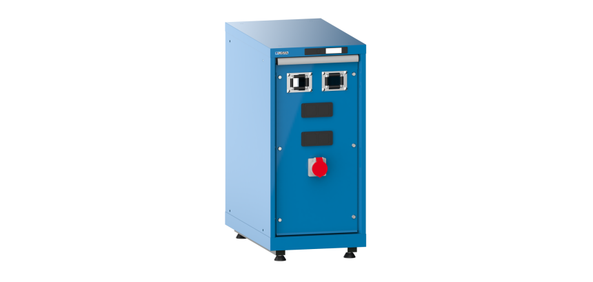LISTA - Armoire d’alimentation Compact - 2 accès pour flexibles + prise 400V