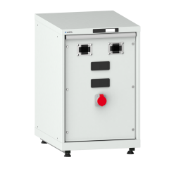 LISTA - Armoire d’alimentation Compact - 2 accès pour flexibles + prise 400V