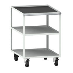 LISTA - Chariot de préparation 27x36E (LxPxH) 564x725x810mm Gris clair RAL 7035