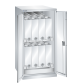 LISTA - Armoire à liquides (LxPxH) 717x753x1450mm 8 bidon 25l KEY Lock Gris clair RAL 7035