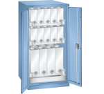 Armoire à 2 portes battantes pleines pour liquides H 145 x L 71,7 x P 75,3 cm Key Lock