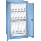 LISTA - Armoire à liquides (LxPxH) 717x753x1450mm 10 bidon 10l, 4 bidon 25l KEY Lock Bleu clair RAL 5012